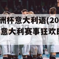 2024欧洲杯意大利语(2024欧洲杯意大利赛事狂欢即将到来)